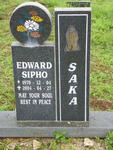 SAKA Edward Sipho 1970-2004