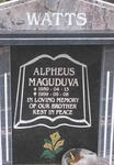 WATTS Alpheus Maguduva 1959-1999