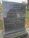 WESSELS Wessel Hendrik 1870-1939 & Susara Aletta Petronella 1881-1973