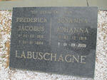 LABUSCHAGNE Frederick Jacobus 1910-1984 & Susanna Johanna 1919-2009