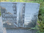 NEL Christina Magdalena nee LABUSCHAGNE 1935-2006