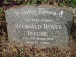 RITCHIE Reginald Henry -1947