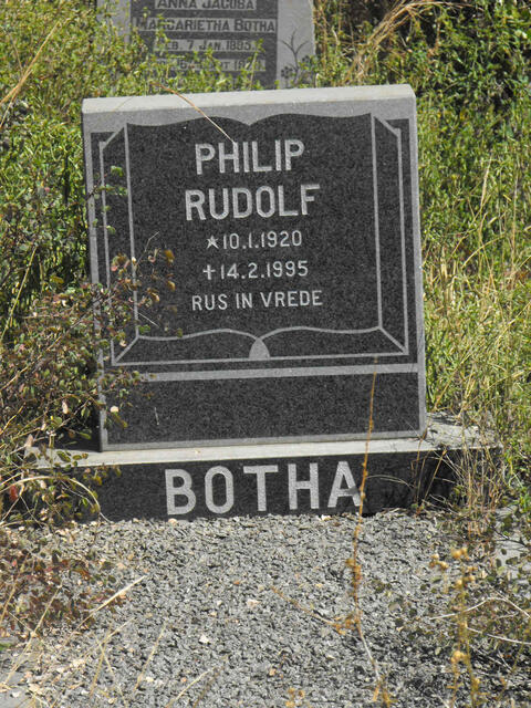 BOTHA Philip Rudolf 1920-1995