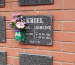 KRIEL Giel 1947- & Johline 1953-2013