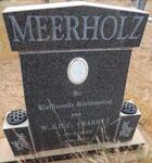 MEERHOLZ W.A.H.C. 1920-1998