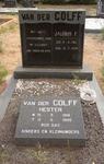 COLFF Jacobus F., van der 1911-1978 & Hester 1918-1995