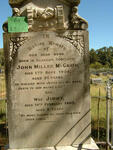 McGRATH John Miller -1902 :: McGRATH Jimmy -1903