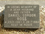 ROSS Daniel Gordon 1912-1984