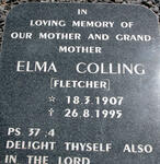 COLLING Elma nee FLETCHER 1907-1995