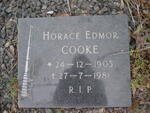 COOKE Horace Edmor 1905-1981