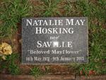 HOSKING Natalie May nee SAVILLE 1931-2013