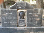 SMITH William 1902-1967 & Anne Gertrude ADAMS 1902-1976