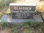 CLAASSEN Hendrik Willem Petrus 1911-1994