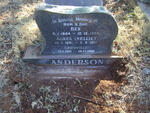 ANDERSON Ben 1884-1959 & Agnes 1891-1961 :: ANDERSON Grenville 1931-2000