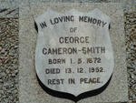 SMITH George, CAMERON 1872-1952