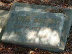 BARRY John 1900-1921