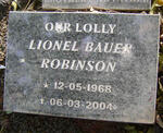 ROBINSON Lionel Bauer 1968-2004