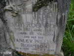 ROBINSON Mabel Lucy -1947 :: ROBINSON Stanley William 1921-1930