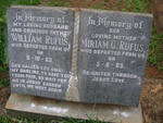 RUFUS William -1963 & Miriam G. -1965