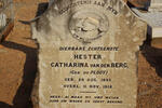 BERG Hester Catharina, van den nee DU PLOOY 1893-1918