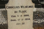 PLOOY Cornelius Wilhelmus, du 1886-1954