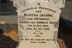 SMITH Martha Jacoba nee PRETORIUS 1847-1930