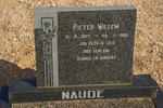NAUDÉ Pieter Willem 1923-1995