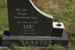 VORSTER Lou 1919-2000