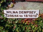 DEMPSEY Wilma 1944-2010