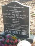 LINDE Cornelius Johannes Roedolf, van der 1952-2012