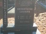 SEBOLAANENG Keseetetse Lousifa 1951-2013