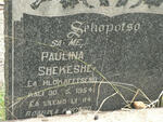 SHEKESHE Paulina -1954