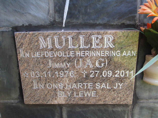 MULLER J.A.G. 1976-2011