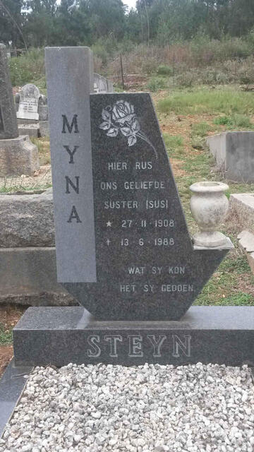 STEYN Myna 1908-1988