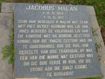 MALAN Jacobus 1820-1917