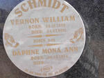 SCHMIDT Vernon William 1936-2011 & Daphne Mona Ann 1934-