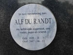 RANDT Alf, du 1935-2007