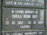 DAY Sheila Irene 1942-2010