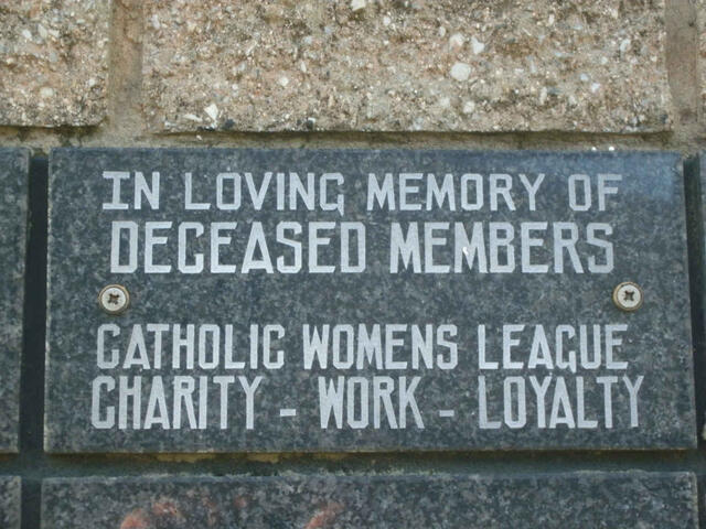 6. Catholic Womens League