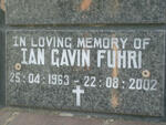 FUHRI Ian Gavin 1963-2002