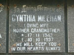 MILEHAM Cynthia 1943-1997