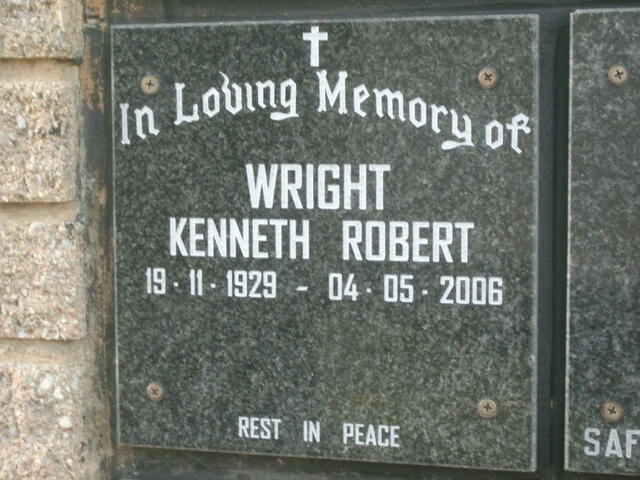 WRIGHT Kenneth Robert 1929-2006