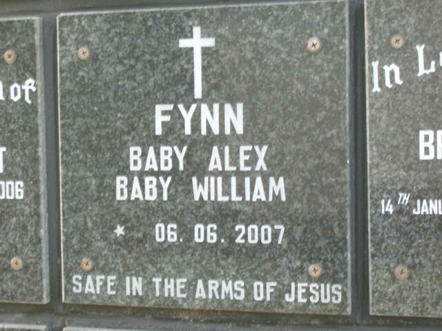 FYNN Alex 2007-2007 :: FYNN William 2007-2007