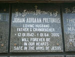 PRETORIUS Johan Adriaan 1942-2006