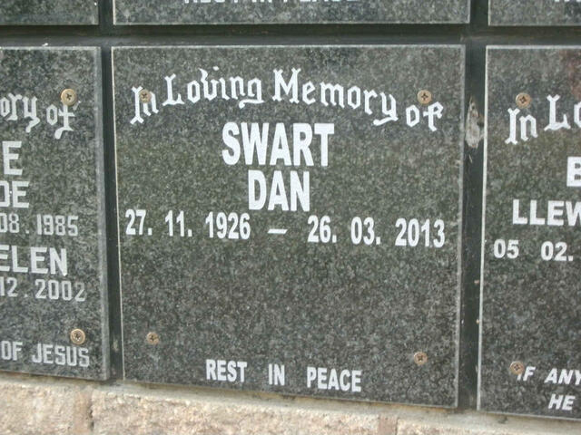 SWART Dan 1926-2013