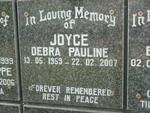 JOYCE Debra Pauline 1959-2007