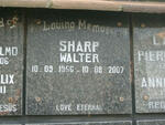 SHARP Walter 1956-2007