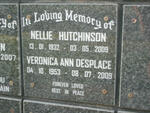 HUTCHINSON Nellie 1932-2009 :: DESPLACE Veronica Ann 1953-2009