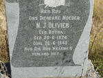 OLIVIER N.J. nee BOTHA 1874-1948