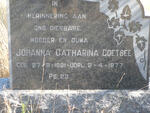COETSEE Johanna Catharina 1891-1977
